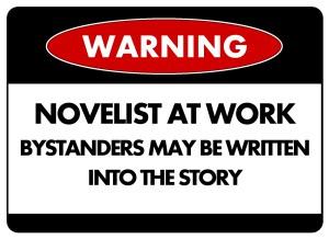 Caution - Writer at Work